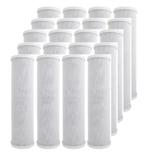 20 Filters: REVERSE OSMOSIS DRINKING WATER CARBON BLOCK FILTERS 5 Micron 
