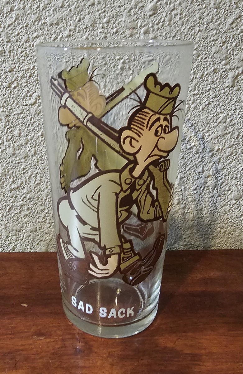 Vintage 1970s Pepsi Harvey Cartoons Sad Sack Glass | eBay