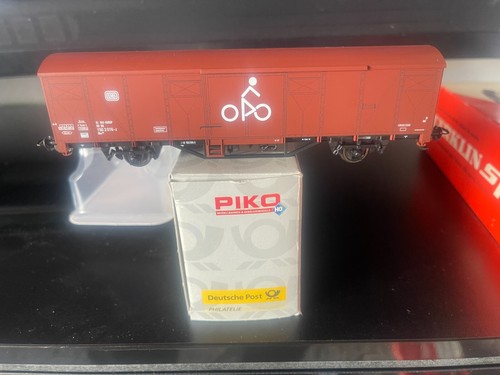 Piko 72021 Ged. Güterwagen Gbs254 , DB , Ep 4 Post Fahrradwagen TOP + OVP | Condition: Gebraucht
