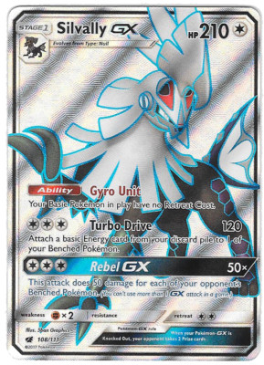 silvally gx pokemon card SV79/SV94 CGC 10 Zapp! Comics Colorless Rule Pokemon Silvally GX Ultra Rare