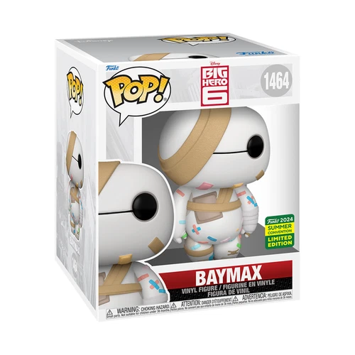 Funko Pop! Super Baymax with Bandages - Big Hero 6 1464 (SDCC 2024 Exclusive)