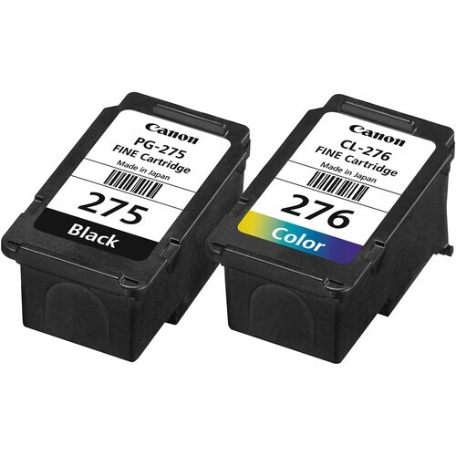 Original Canon 275/276 Black TriColor PG-275 CL-276 Ink Cartridges Value Pack - Picture 2 of 5