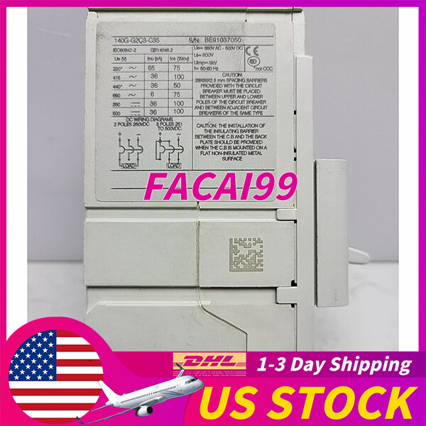1PC BRAND NEW 140GG2C3C35 Molded Circuit Breaker Catalog 140G-G2C3-C35 Ser A