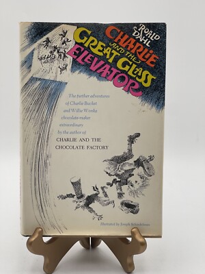 Charlie and the Great Glass Elevator Ronald Dahl 1st Edition 2nd Printing 1972