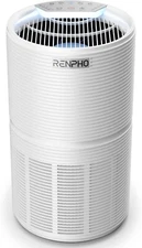 RENPHO Large Room Air Purifier 960 Ft², Air Quality Monitor, Smart Auto/Sleep Mo