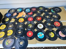 Nice Lot Of 37 45s Rpm Records Jukebox 7" Personal Collection See Pics Trl7 60