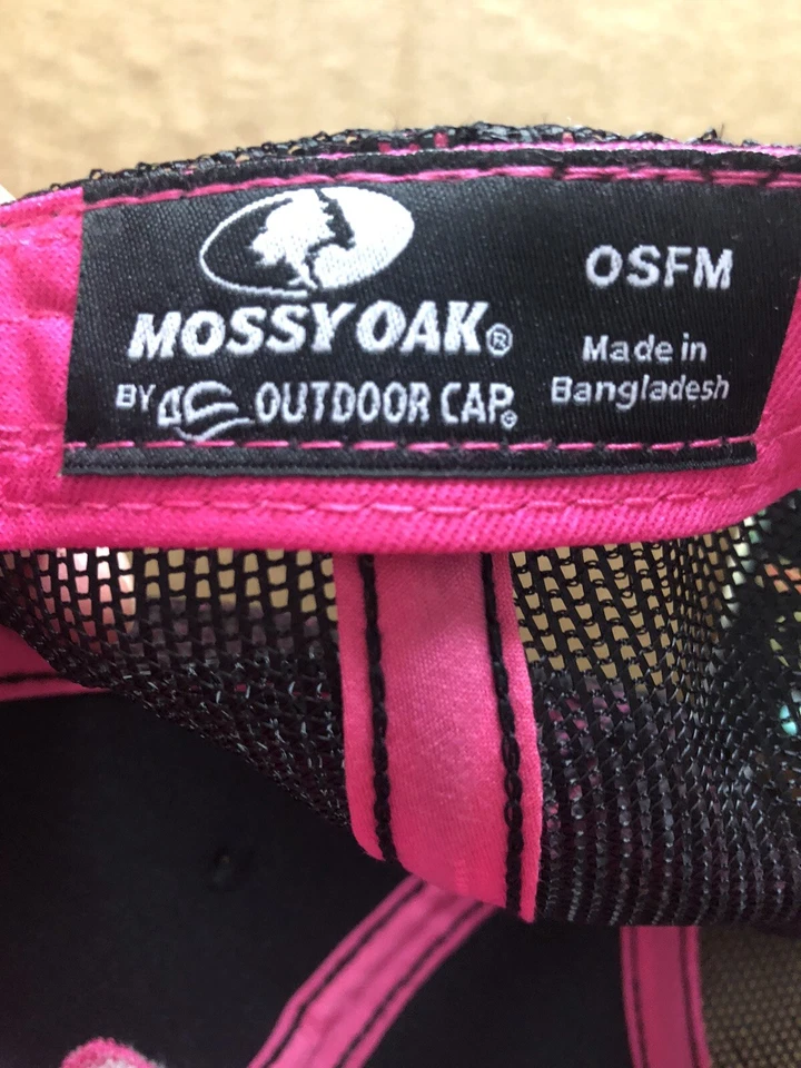 Mossy Oak женщины регулируемый охоты бейсбол HaPink и камуфляж OSFM - новый с Ярлыками - Изображение 2 из 3