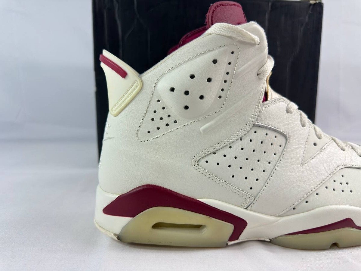 Nike Air Jordan 6 白/赤 スニーカー エア ジョーダン 6 ナイキ エアジョーダン レトロ NIKE AIR