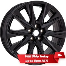 19 Gloss Black Replacement Alloy Wheel Rim For 2021-2024 Mazda Cx-5