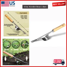 13 in. Betus Hand Weeder Super Easy Weed Removal Compact Garden Weed Puller Tool