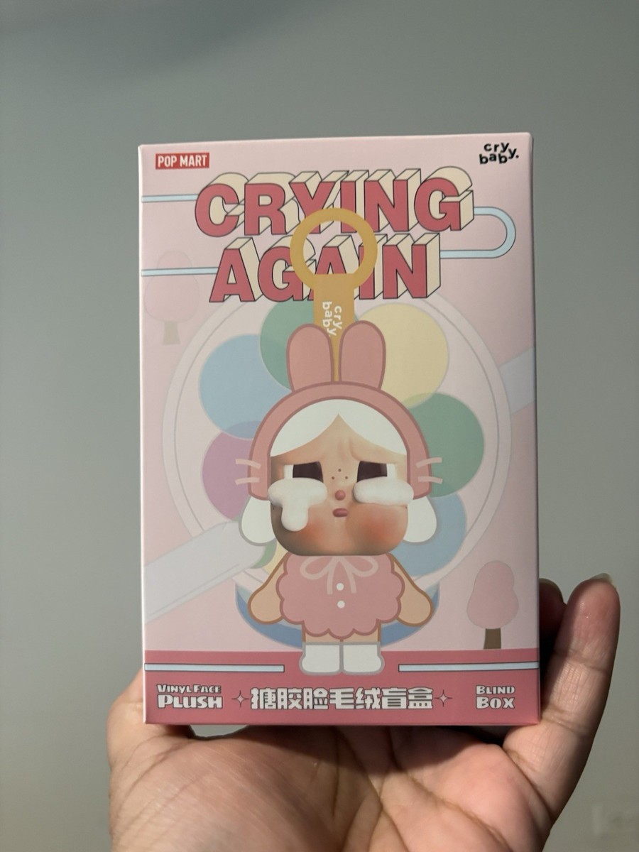 popmart crying again リサ愛用 POP MART 🌈AUTHENTIC CRYBABY Crying Again Series [ I'LL GIVE