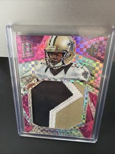 2015 Panini Spectra 4/10 Brandin Cooks Saints Immense Materials Pink Jumbo Patch