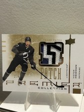 Victor Hedman 2021-22 Premier Hockey Premier Game Patch #AJ-VH 2/5