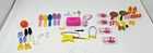 Vintage Mattel Barbie Accessories Lot-Food-Drinks-Guitar + More 80's 90's Shoes