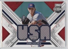 2019 Elite Extra Edition USA National Team Materials Black John Doxakis 1ds9