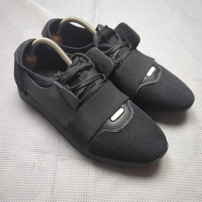 Balenciaga Luxury Runner Trainers Herren EU42 UK8 - Schwarz Designer Turnschuhe