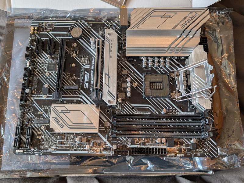 ASUS PRIME Z590 P WIFI motherboard LGA1200 DDR4 128G HDMI+DP ATX