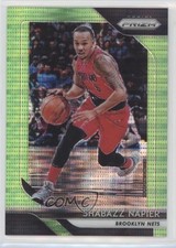 2018-19 Panini Prizm Green Pulsar Prizm 7/25 Shabazz Napier #268 0c3