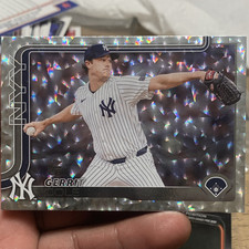 Topps 2025 Series 1 Gerrit Cole New York Yankees #187 Parallel/Variety