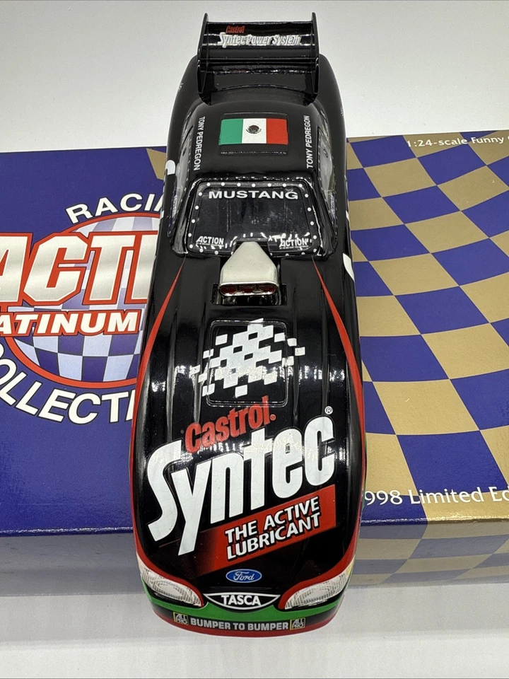 Tony Pedregon Castrol Syntec 1998 Mustang Funny Car 1:24 Action 1 Of 9,500 NHRA - Image 4 of 4