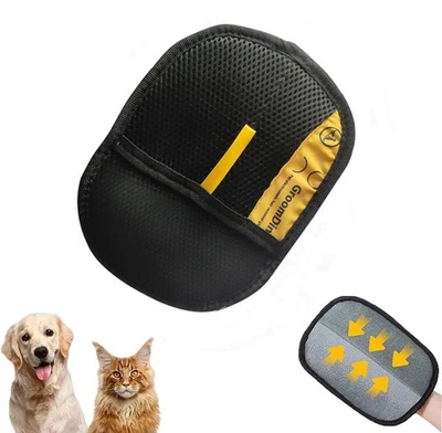 ELI-ONLINE Tierhaar Entferner Handschuh für Hunde & Katzen elektrostatisch waschbar sanft