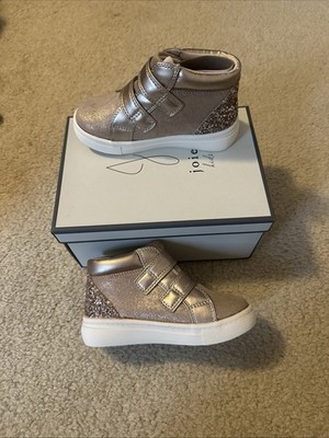 Joie Kids Girls  High Top Glitter Sneakers Size 8