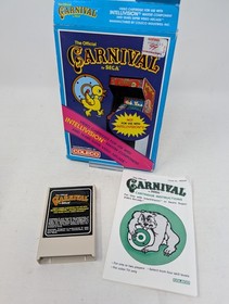 CARNIVAL - Intellivision, CIB, w/ Manual