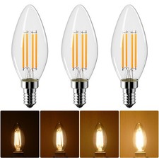 Vanke E14 Dimmable LED Bulb Warm White 2700K 4W Equivalent 40W SES