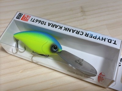 DAIWA TD HYPER CRANK KARA 1066Ti ''Blue Back Chart'' NEU Angelköder #EB63