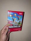 Nintendo New Super Mario Bros. Wii Multiplayer Game Manual Platformer NTSC