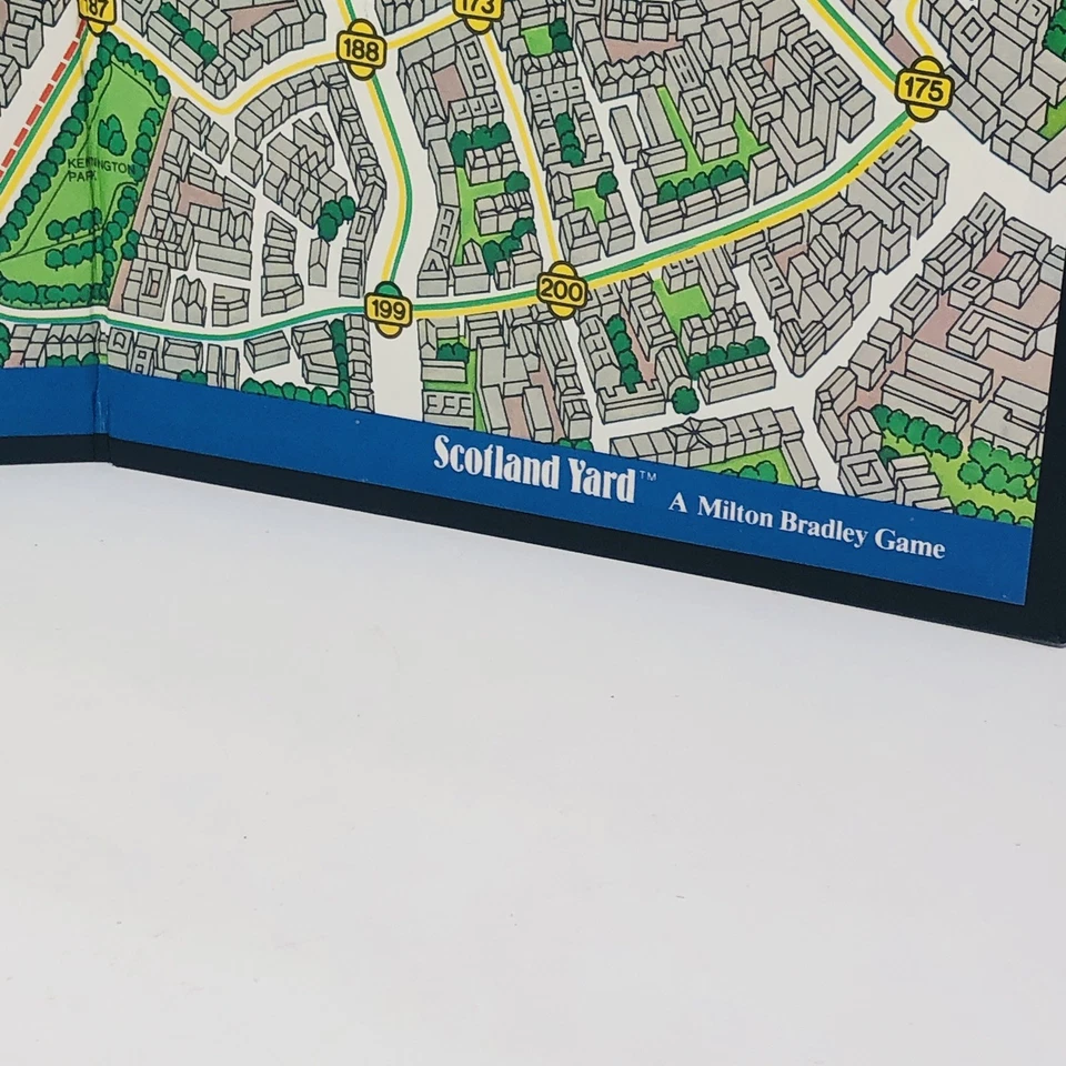 Tablero de juego Scotland Yard 1985 pieza de repuesto mapa London Otto Maier Verlag Foto 2 de 4
