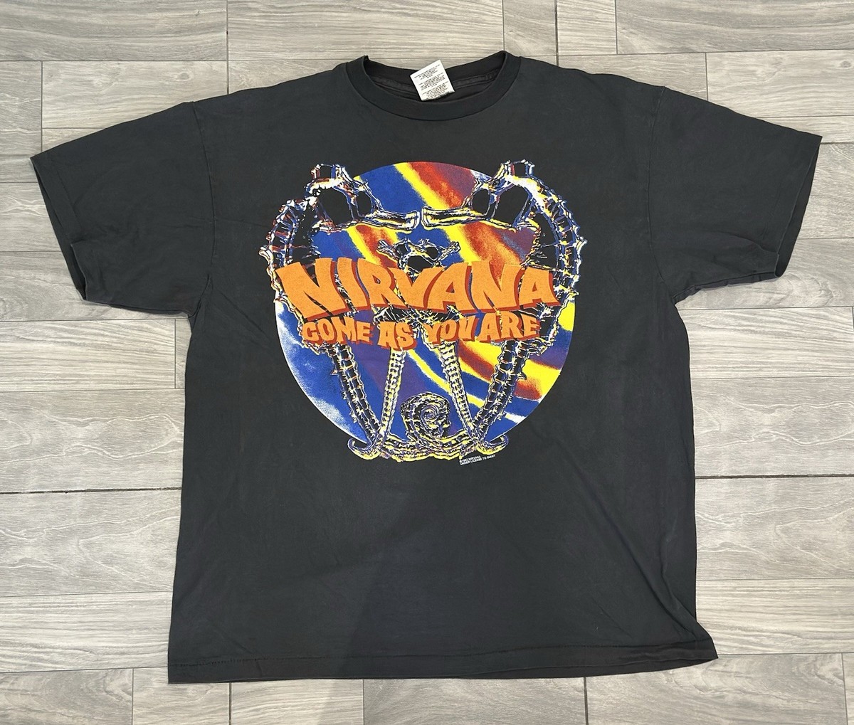 NIRVANA vintage 1992 COME AS YOU ARE shirt | eBay