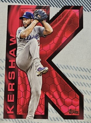 2025 Topps Series 2 Clayton Kershaw K Zone Die Cut #KZ-10 Dodgers
