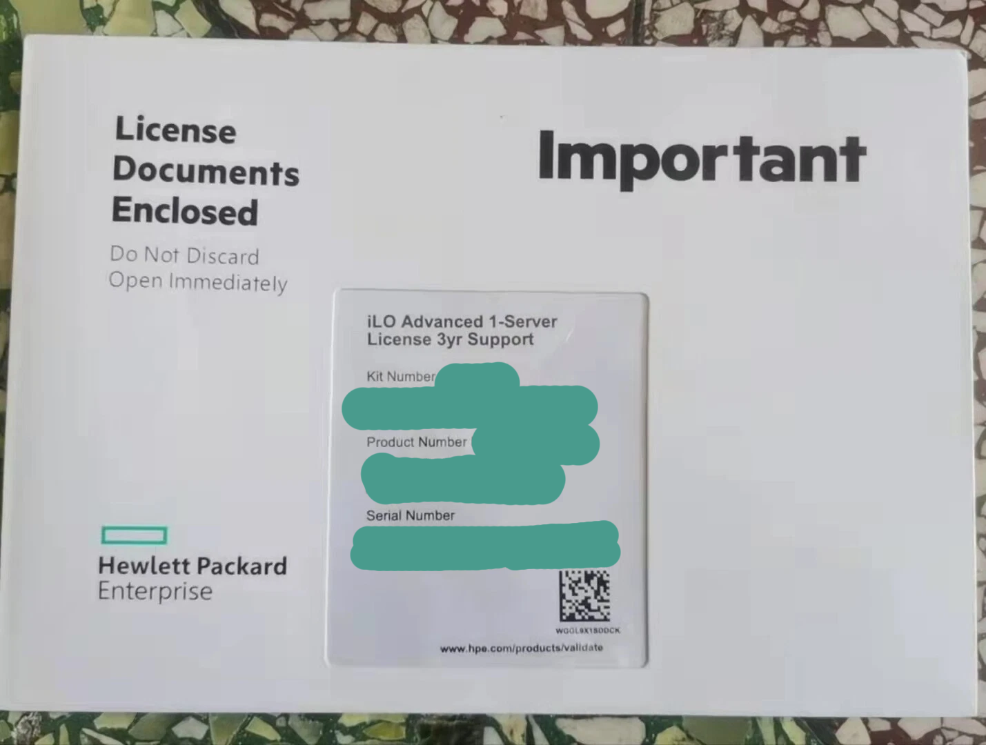 HPE iLO 1–6 Advanced Lifetime License – Remote Management for HPE ...