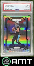 Bryce Young PSA 10 2023 Panini Prizm Silver Carolina Panthers #311 RC 0757