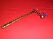 ANCIEN OUTIL , MARTEAU BOULE OU " BITTE DE CHIEN " DE DINANDIER , CHAUDRONNIER