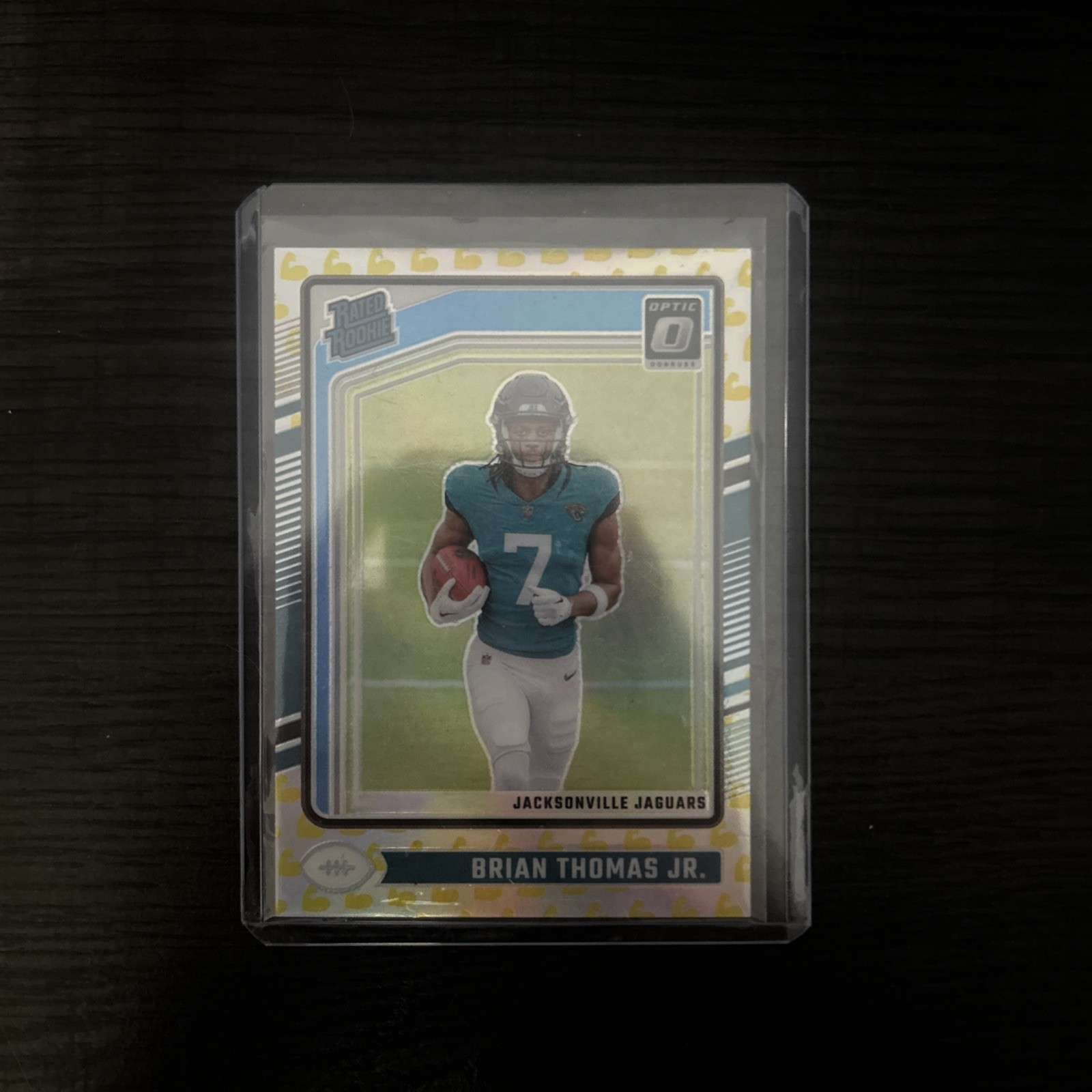 2024 Panini Donruss Optic Rated Flex Prizm /149 Brian Thomas Jr #214 Rookie RC