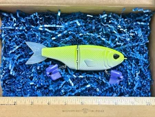 Throwback Baits ⚡️ METRO GLIDE ⚡️ Resin Swimbait — Limited / Rare (Brand New)