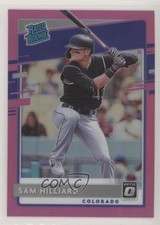 2020 Panini Donruss Optic Rated Rookies Retail Pink Prizm Sam Hilliard #46 n1u