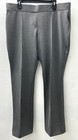 New RUBY RD Petite Womens Size PXL Extra Large Dk Gray Stretch Slacks Pants NWT — photo 1