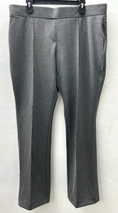 New RUBY RD Petite Womens Size PXL Extra Large Dk Gray Stretch Slacks Pants NWT