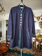 Damen Walkjacke Gehrock 44-46 Geiger Filzwolle Schurwolle kurzer Mantel