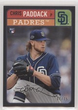 2019 Topps Brooklyn Collection Black 4/75 Chris Paddack #49 0n64