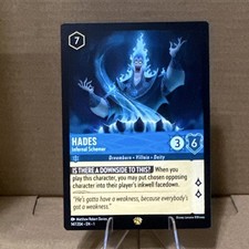Hades - Infernal Schemer #147 Prices | Lorcana First Chapter