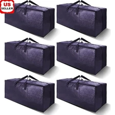 Large Storage Bags Moving Organizing Bedding Clothing Toys 65 lbs Capacity New