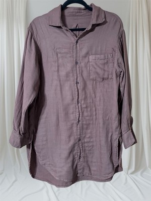 CP Shades Brown Women s XS  Marella Double Cloth Buttondown Shirt