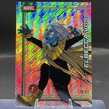 Elbecca Voss - 2026 Topps Chrome Marvel Marvel Logofractor #114 First App 28/61