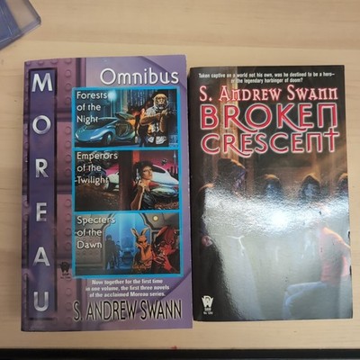 MOREAU OMNIBUS (DAW BOOK COLLECTORS) Broken Crescent By S. Andrew Swann PB Lot 