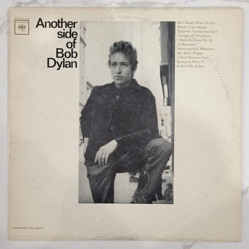 Bob Dylan - Another Side Of Bob Dylan Vinyl LP - 1964 - Mono - Columbia CL 2193