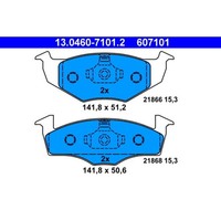 Bremsbelagsatz Scheibenbremse ATE 13.0460-7101.2 FüR VW Seat Golf III Vento